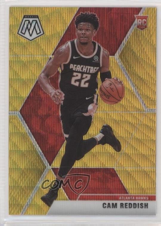 2019-20 Panini Mosaic Rookies Tmall Gold Wave Prizm Cam Reddish #241 8az