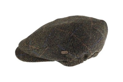 Mucros Weavers Kerry Cap, Irish Wool Newsboy, Herringbone Hat
