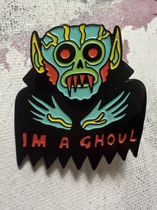 Craig Gleason Ghoul Enamel Pin