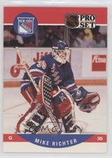 1990-91 Pro Set Mike Richter #627 1fa9