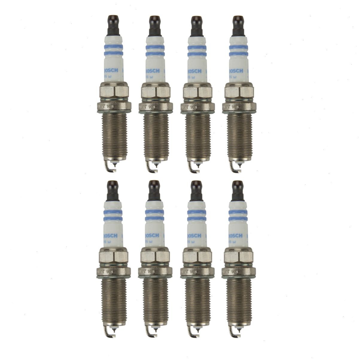 8 pc Bosch Double Iridium Spark Plugs for 2003-2008 INFINITI FX45 4.5L V8 de