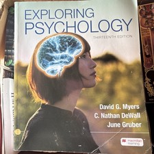 Exploring Psychology 13th Edition - Myers, De...