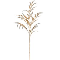KüNstlicher Eukalyptuszweig, Farbe Champagner, HöHe Ca. 122 Cm