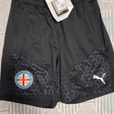 Puma Melbourne City Training Shorts Size 35cm Waist
