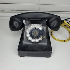 Bell System Western Electric Rotary Phone Vintage Heavy Read Description 