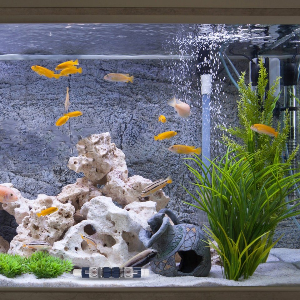 Fish Tank Water Control Valve Hose Flow Aquarium Connector Quick ...
