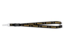 Pittsburgh Steelers Premium Lanyard Keychain, Breakaway Safety Style, Retro...
