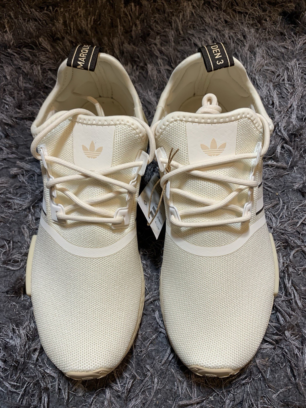 SAOLA Adidas NMD_R1 Boost Scarpe da Ginnastica Crema Marrone Scuro IE6930 Uomo Taglia 8 Nuove