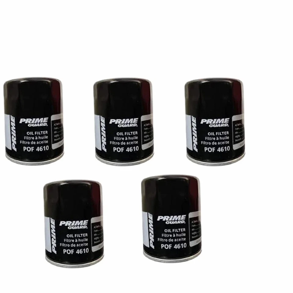 5 PACK-Prime Guard Premium Engine Oil Filter POF 4610 - Image 3 of 4