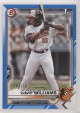 2021 Bowman Draft Blue 116/150 Donta' Williams #BD-90 09bg