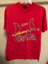 Vtg 1990 St Louis Cardinals Screen Stars t-shirt Large Made in USA Single Stitch