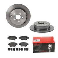 Brembo Bremsscheiben Coated Ø280Mm + BremsbelÄGe Hinten FÜR Toyota Avensis