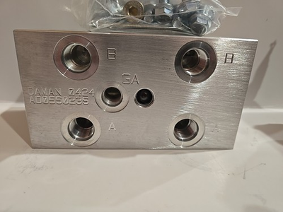 #ad #ad Daman 0424 AD05S023S Hydraulic Manifold Block Free Shipping New In Box $95.00