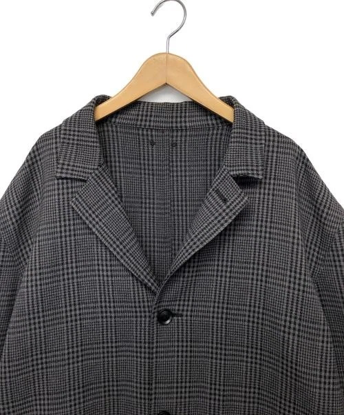 SOPHNET. Men's Gray Long Chester Coat XL Polyester Excellent Condition - Image 2 of 4