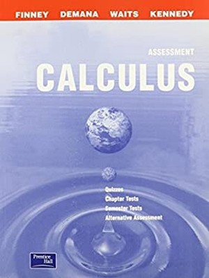 CALCULUS 2ND EDITION ASSESSMENT 2003C Prentice Hall