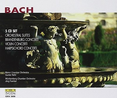 Johann Sebastia Bach: Orchestral Suites/Brandenburg Concerti/Violin Concer (CD)