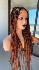 Braided Box wig made on a full lace wig.length is 36 READY TO SHIP.