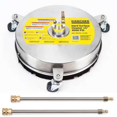 #ad #ad Karcher 15quot; Metal Surface Cleaner 4000 Psi Max Pressure Washer Surface Cleaner $166.34