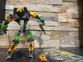 Lewa Master Of Jungle 70784 Complete Lego Bionicle Figure 100% Complete!!