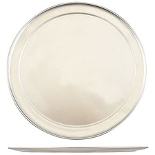 American Metalcraft TP12 12 in Wide Rim Aluminum Pizza Pan