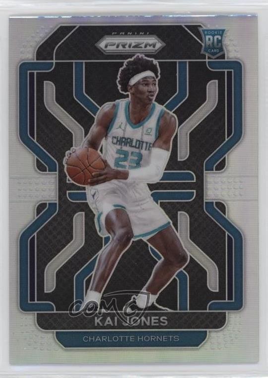 2021-22 Panini Prizm Silver Prizm Kai Jones #323 12yh