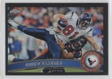 2011 Topps Chrome Black Refractor 105/299 Owen Daniels #68 d8g