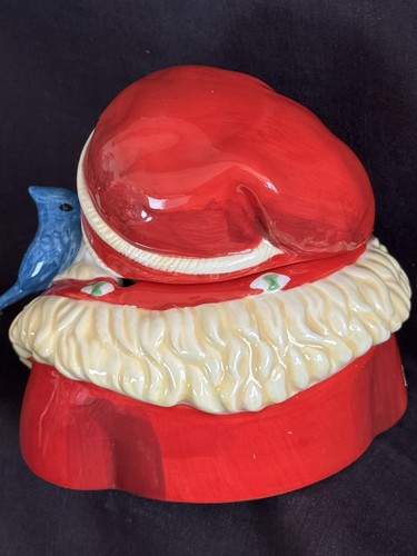 Studio Nova ~WOODLAND HOLLY  SANTA~ CHRISTMAS Creamer/ Sugar Bowl   NEW IN BOX - Picture 17 of 24