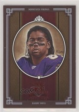 2005 Donruss Throwback Threads Gridiron Kings Red Framed Randy Moss HOF 0gm
