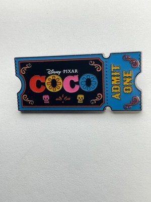 Loungefly Disney Pixar Movie Tickets Ticket Mystery Pin Coco G3
