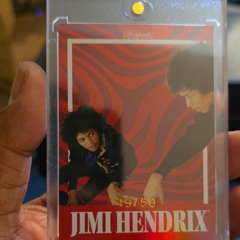 2025 Jimi Hendrix Keepsake Collection Jimi's London Apartment #007 49/50
