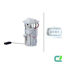 Unité D'Injection de Carburant Électrique 4-polig HELLA pour Etc Renault Laguna