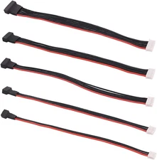 JST-XH 2S 3S 4S 5S 6S Each 1Pc 8" / 200Mm 22Awg Lipo Balance Wire Extension Sili