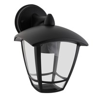 Led AußEnleuchte E27 Schwarz IP44 Wandlampe Gartenleuchte Fassade Masterled