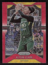 2020 Panini Prizm WNBA #68 Alysha Clark Ruby Wave