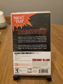 Limited Run Games Night Trap Nintendo Switch Brand New and Sealed. Sega CD cover
