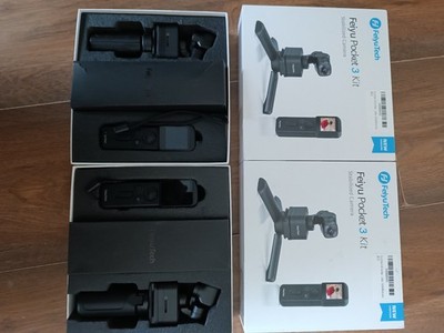 2x Feiyu Pocket 3 Sets defekt + 2 Griffe + Freewell ND8/16/32