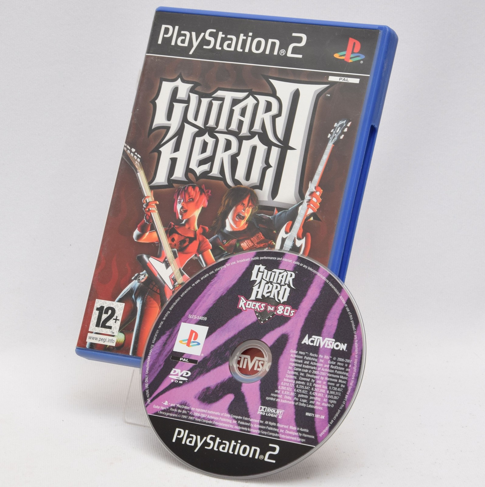 Guitar Hero II Sony PlayStation 2 PS2 Video Game - Complete (G)