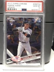 ​2017 Topps Chrome Update Aaron Judge Rookie Debut #HMT50 PSA 10 GEM MINT RC NYY