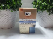 RoC ~ Multi Correxion Even Tone + Lift 5 in 1 Night Cream 1.7oz ~ NEW~FAST SHIP
