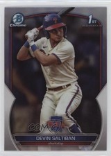 2023 Bowman Draft Chrome Refractor Devin Saltiban #BDC-2 15ly