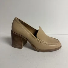 Crown Vintage Womens Caitlun Pump Heel Sand Size 8.5 M
