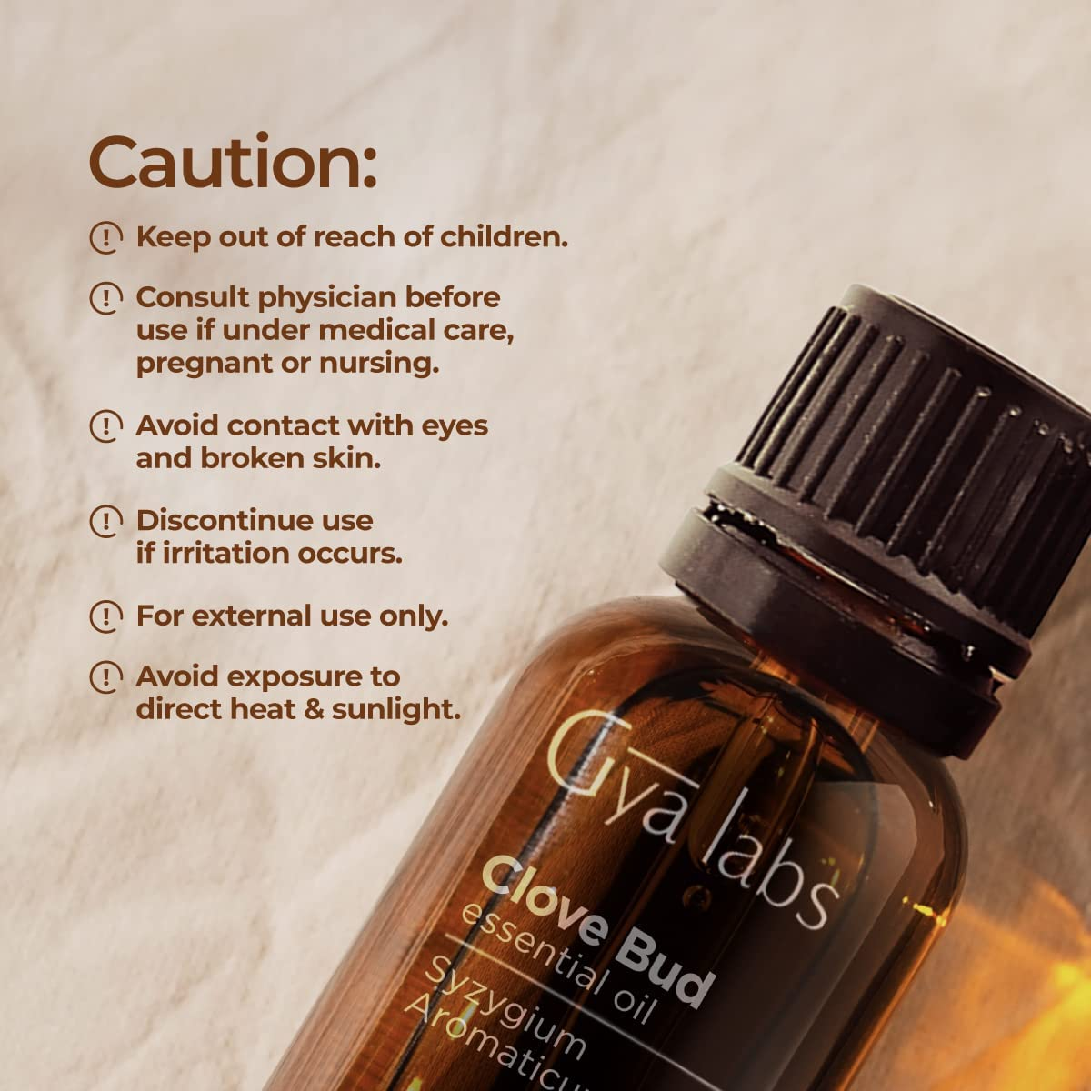 Clove Oil for Tooth Aches & Pain Relief 100 Pure and Natural Clove