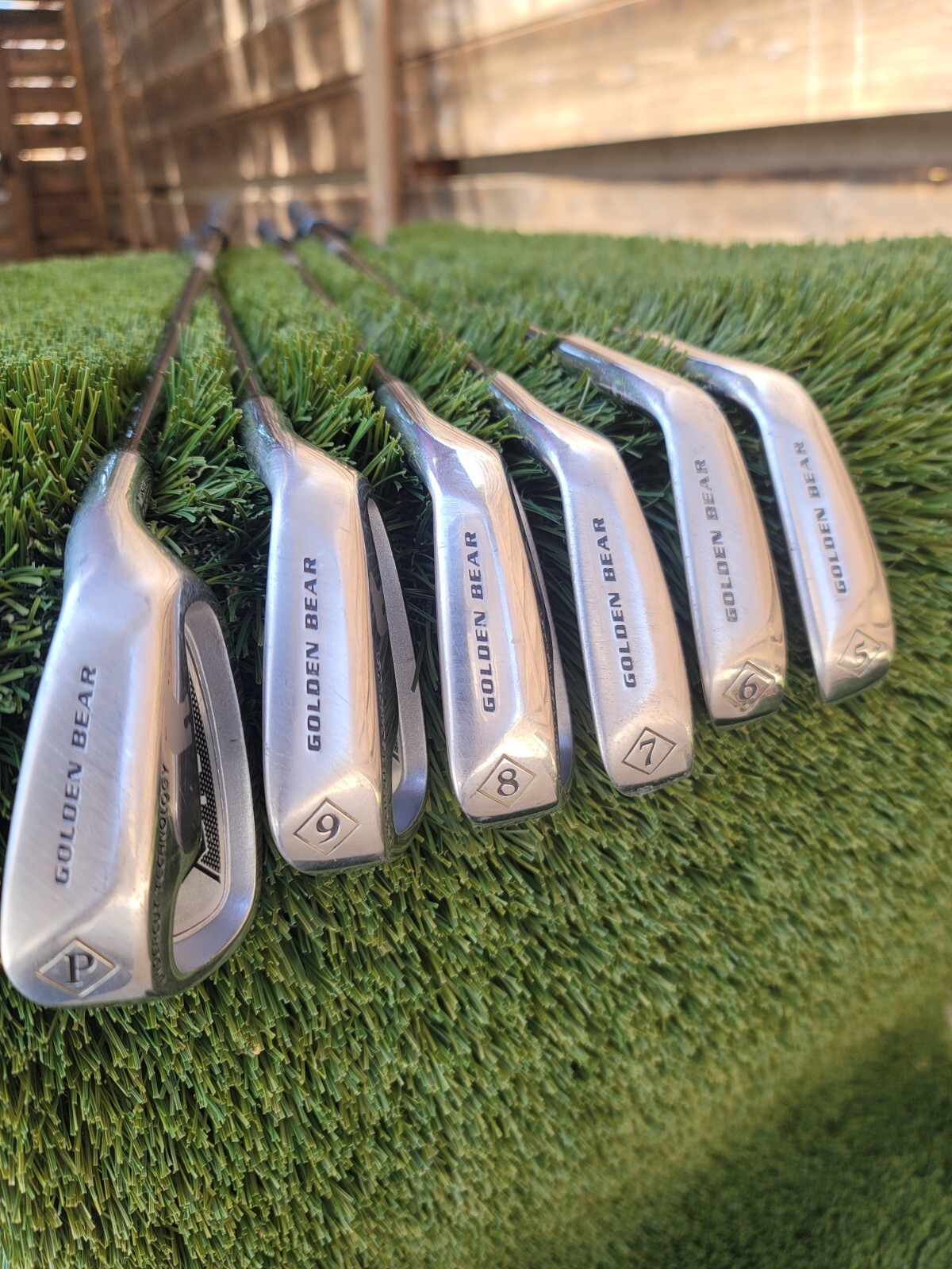 Golden Bear XS Tech Iron Woods Putter Golf Set With Graphite Shafts eBay