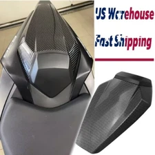For 2019-2024 2025 Ninj ZX6R Carbon Fiber Look Rear Seat Cover Tail Seat Cowl