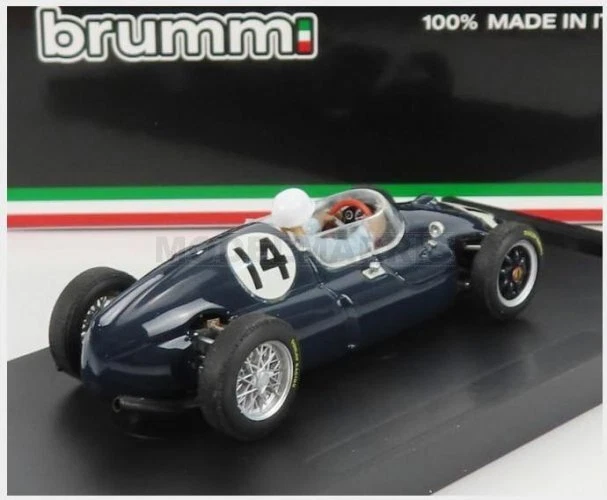 BRUMM R279-CH-2022 COOPER - F1 T51 N 14 WINNER ITALY GP 1959 STIRLING MOSS - WIT - Immagine 2 di 2