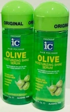 FANTASIA IC HAIR POLISHER 2X OLIVE MOISTURIZING SHINE SERUM REPAIRS  DAMAGE HAIR