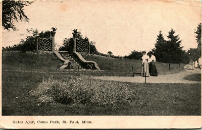 Gates Ajar Como Park St Paul Minnesota MN 1907 DB Postcard Pearson-Ullberg Co D7