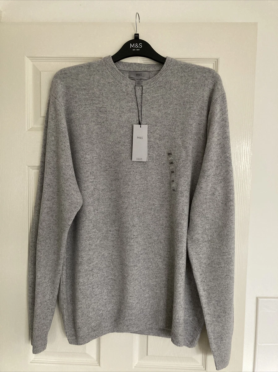 Marks and spencer deals round neck jumper