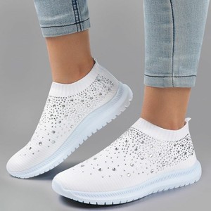 crystal sock sneakers