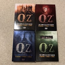 Oz Complete DVD Seasons 1 2 3 5 Lot of 4 Box Set 32 Episodes 12 Disc JK Simmons